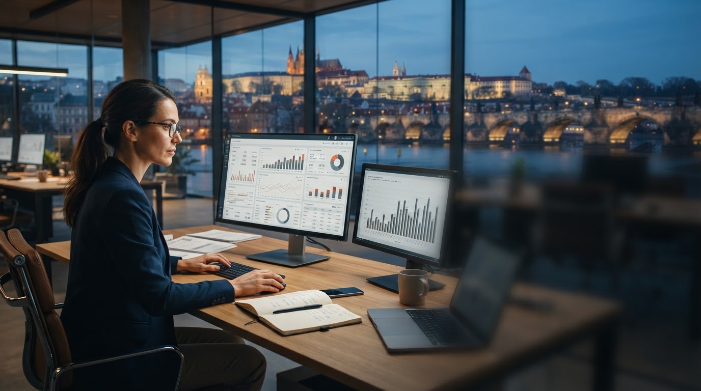 Structured Overview — rozhraní platformy pro prediktivní analýzu dat a řízení rizik